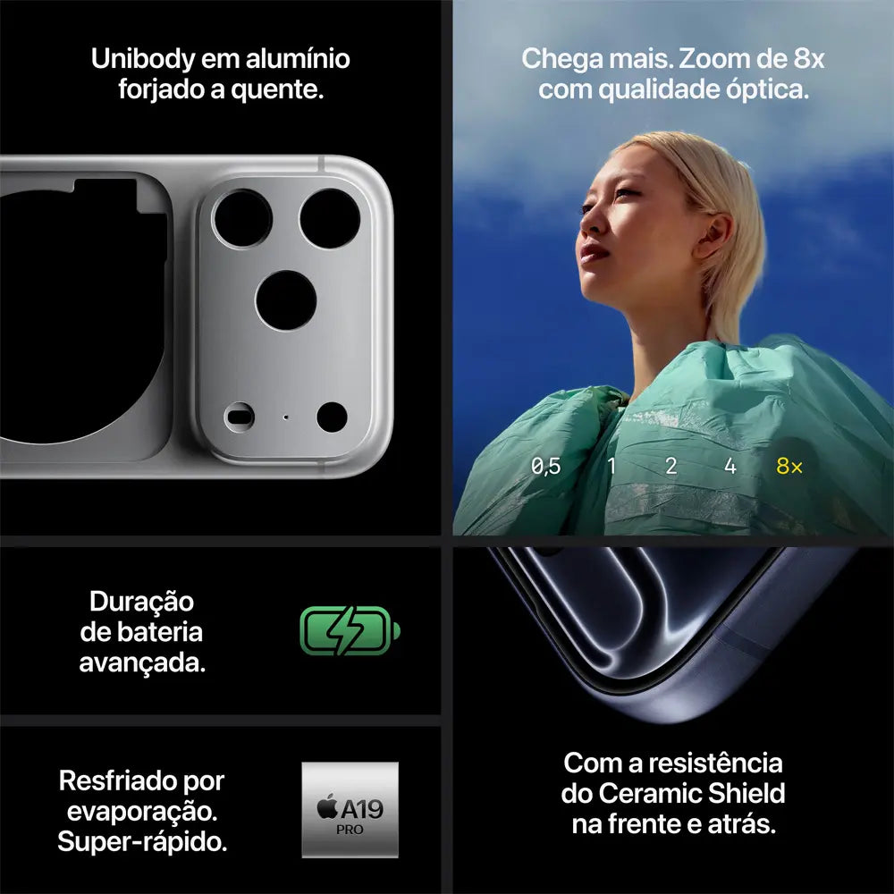 iPhone 17 Pro Max 256GB - Azul profundo