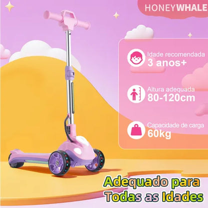 Honey Whale Rm2 Pro - Patinete Elétrico Infantil, 70w-10km/h-8km