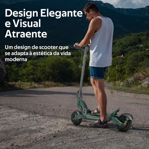 Honey Whale G2 PRO Patinete Elétrico Adulto, Scooter Eletrica Adulto com Motor de 1200W, 50km de Autonomia, 50KM/H Velocidade máxima, Honey Whale Patinete Juvenil Dobrável com Pneu a Vácuo