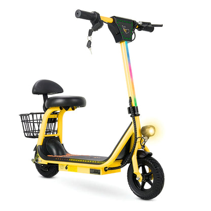 Honeywhale Jl006 Patinete Elétrico Infantil 300w 18km/h 10km Rosa