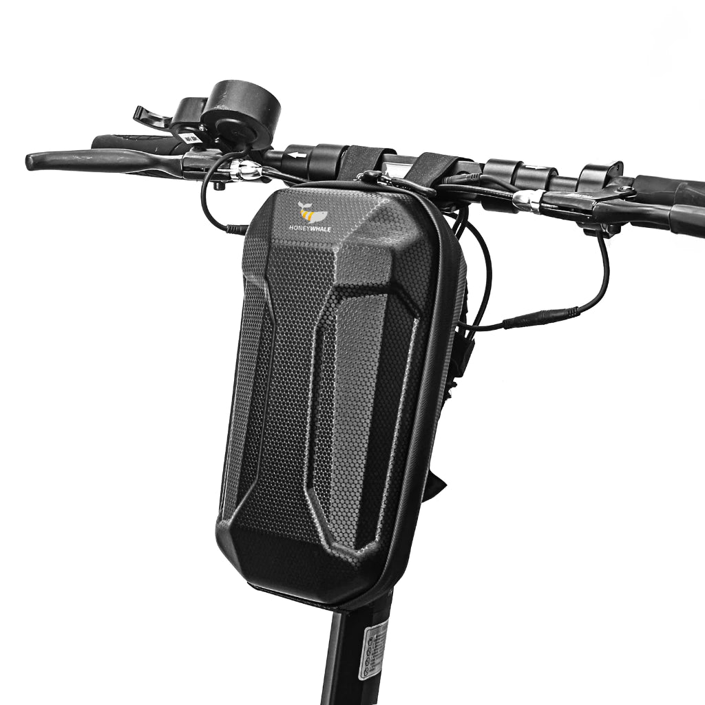 HONEYWHALE 4L Bolsa Frontal Rígida para Patinete, Aplicável a bicicletas e scooters